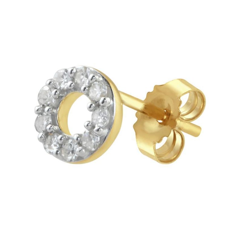 Náušnice ze zlata Alines 10575