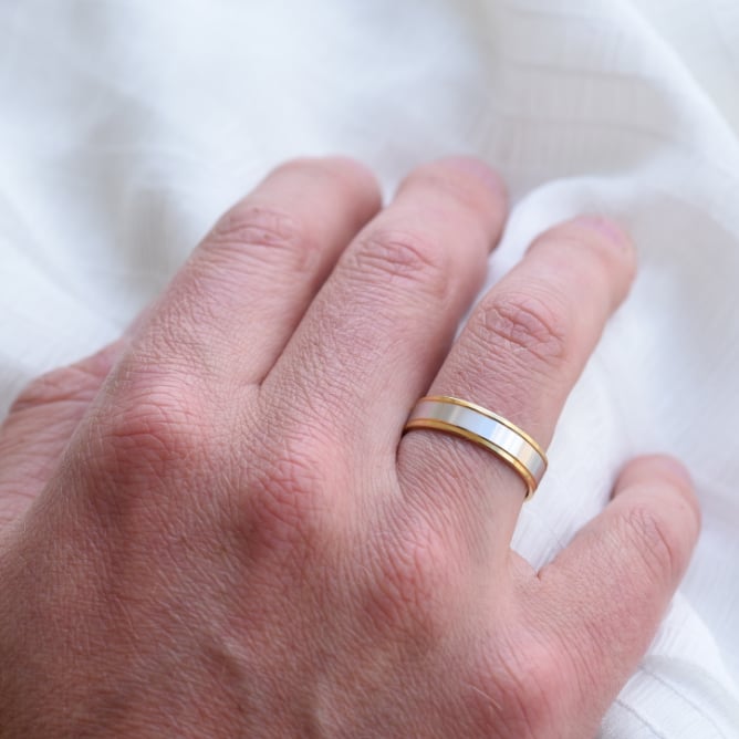 Pánský snubní prsten 64367