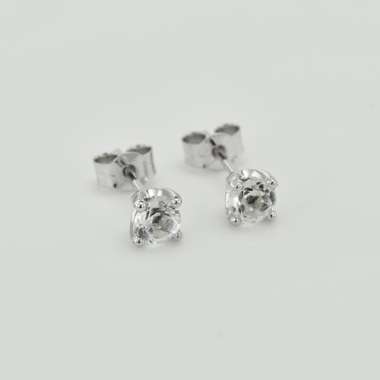 Náušnice s topazy 29488