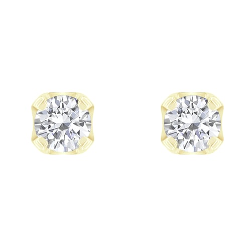 Náušnice s 0.50ct diamanty Joris