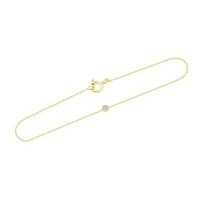 Minimalistický náramek s moissanitem Bonato