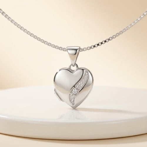 Stříbrný přívěsek s diamantem Galya
