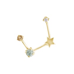 Náušnice se znamením zvěrokruhu Virgo