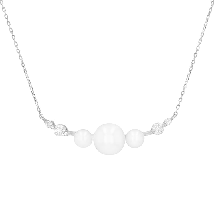 Zlatý perlový náhrdelník