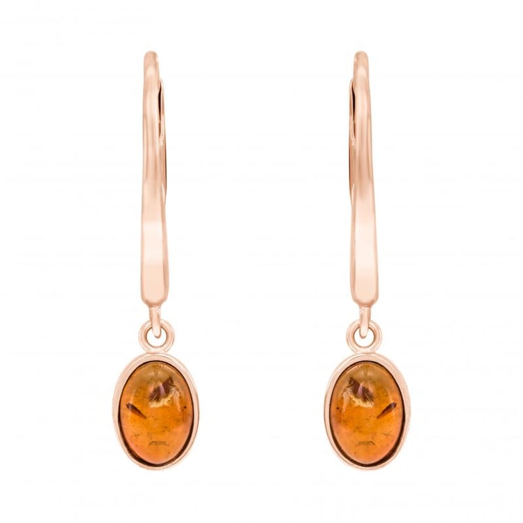 Náušnice z růžového zlata