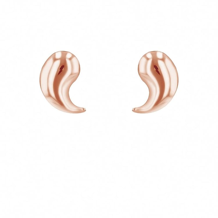 Zlaté napichovací náušnice Apostrophe