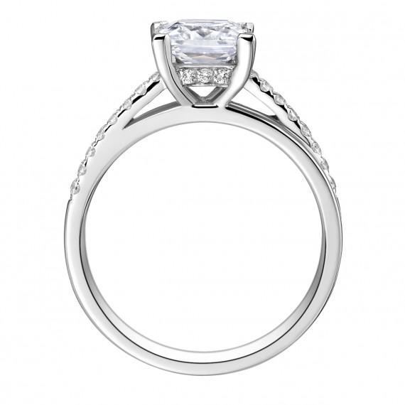 Prsten z platiny Loa 11118