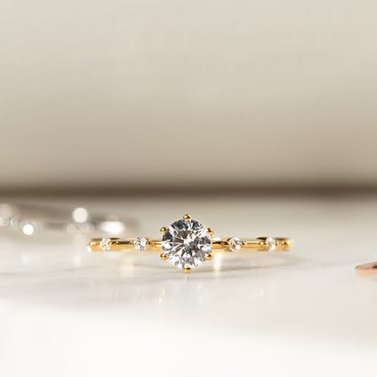 Zásnubní prsten s diamanty Imelda