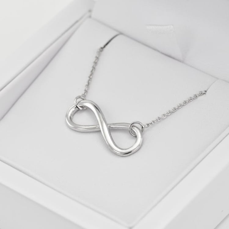 Náhrdelník ze stříbra Infinity 7257