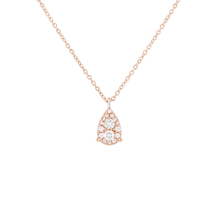 Přívěsek ve tvaru diamantové kapky