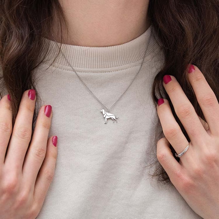 Přívěsek ve tvaru psa s gravírem German Shepherd 98173