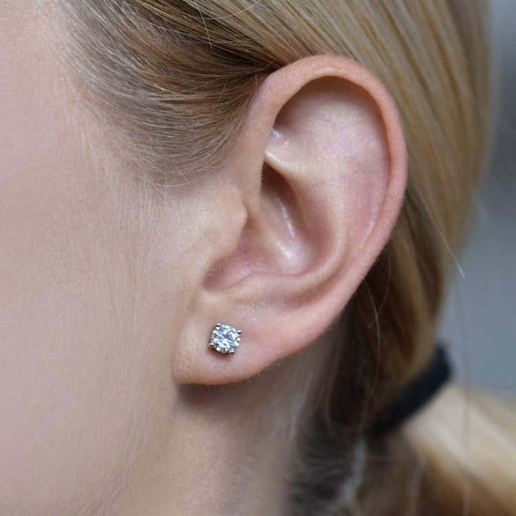 Náušnice ze stříbra 21346