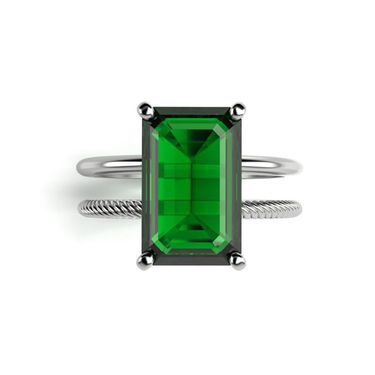 Prsten s diopsidem 23797