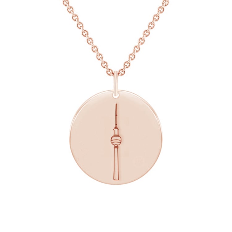 Personalizovaný přívěsek Berlínská televizní věž