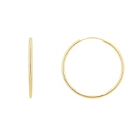 Zlaté kruhové náušnice Banks