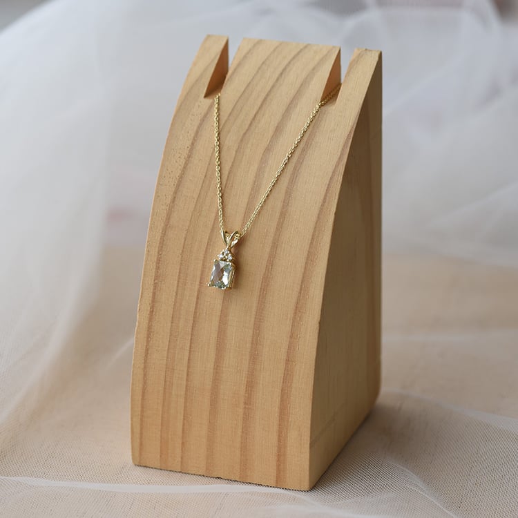 Ametystový náhrdelník ze zlata 72171