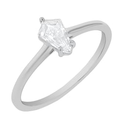 Zásnubní prsten s 0.7ct IGI certifikovaným lab-grown diamantem Greta