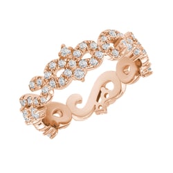 Eternity prsten s lab-grown diamanty Chaya