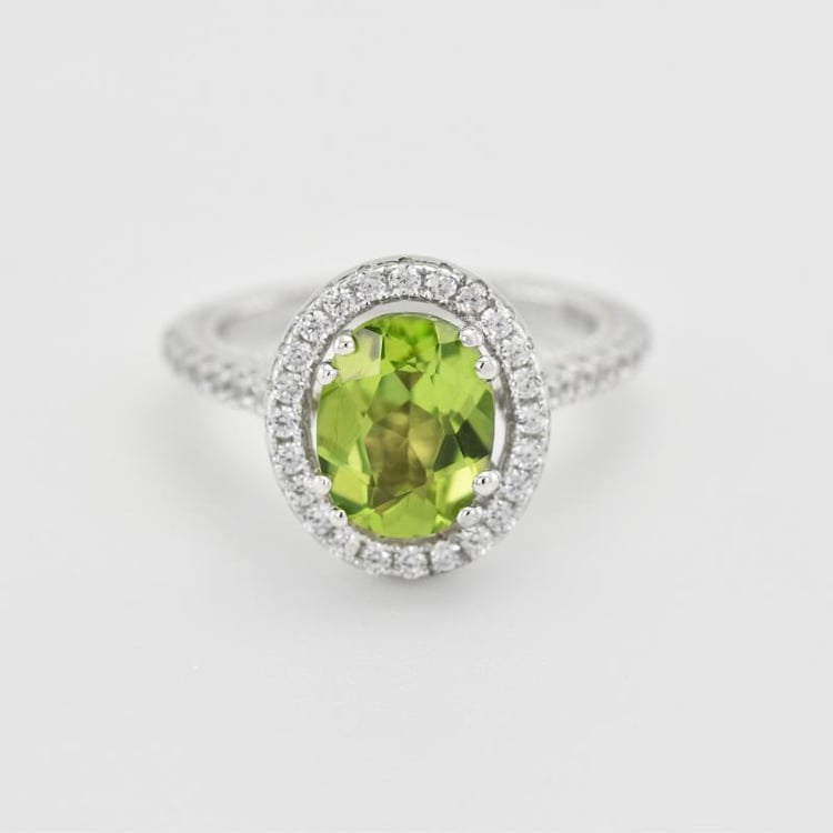 Prsten s olivínem 25101