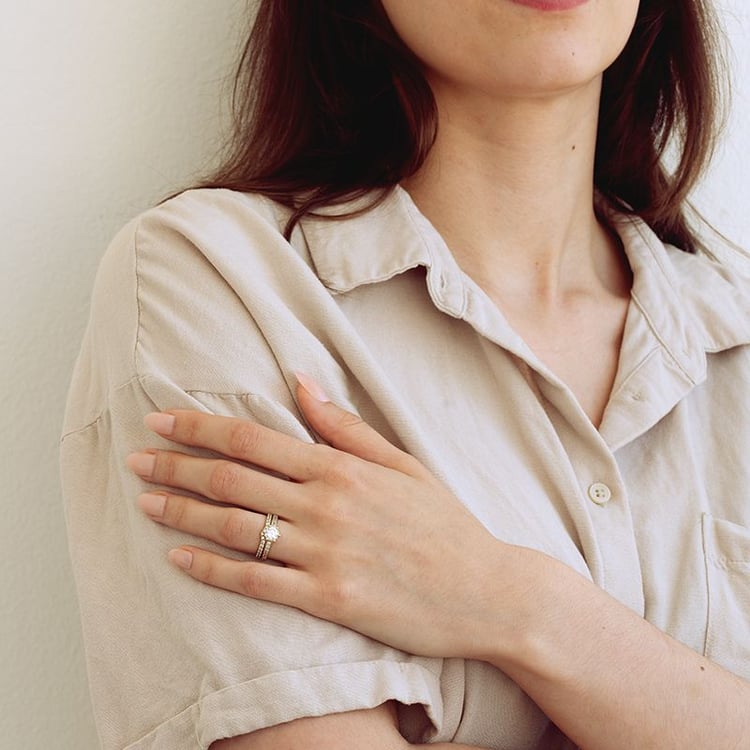 Set prstenů s možností výběru diamantu Marveille 131701