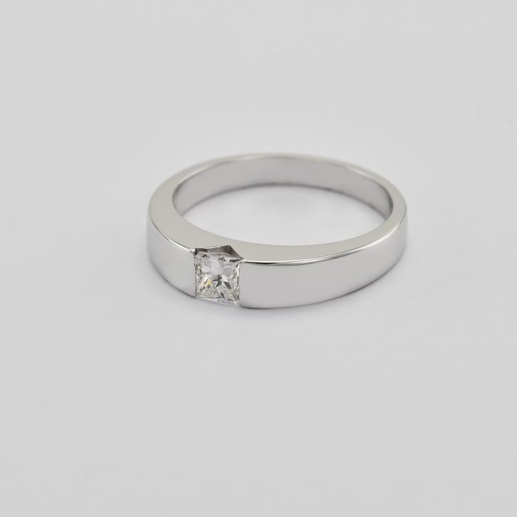 Prsten s princess diamantem 25833