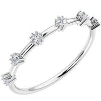 Znamenitý prsten s lab-grown diamanty Charmie