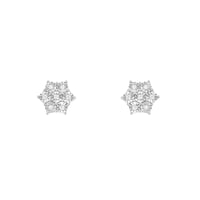 Elegantní diamantové náušnice Svetlana
