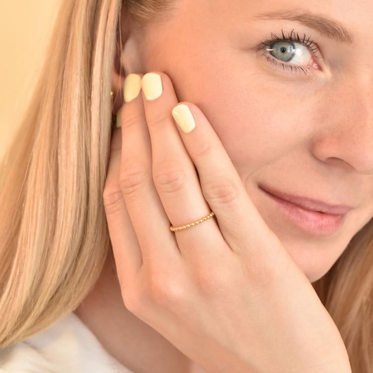 Minimalistický kuličkový prsten Leilani 106046