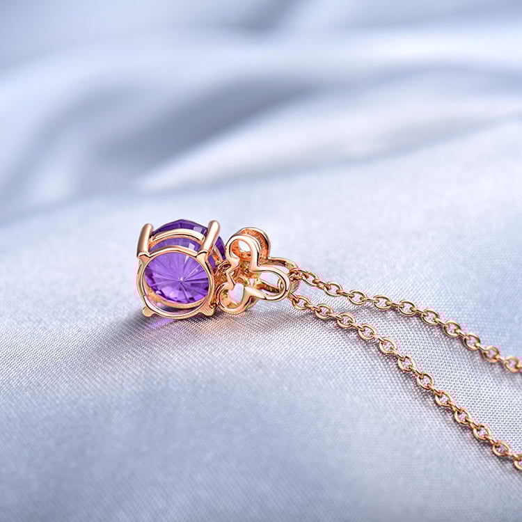 Náhrdelník s ametystem 18479