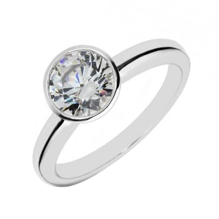 Zásnubní prsten z platiny 