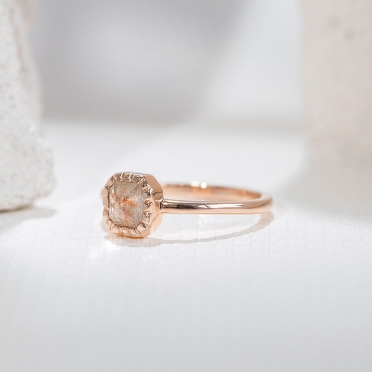 Prsten se salt and pepper diamantem Tazia 111469