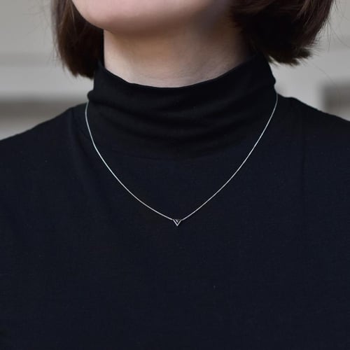Zlatá sada šperků s triangle černými diamanty Weste