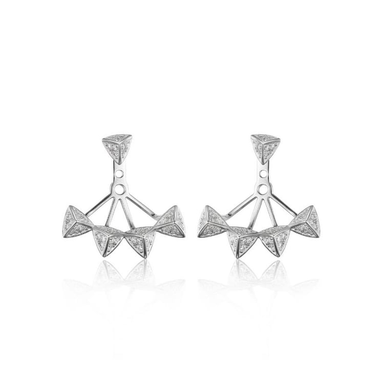 Stříbrné náušnice 20539