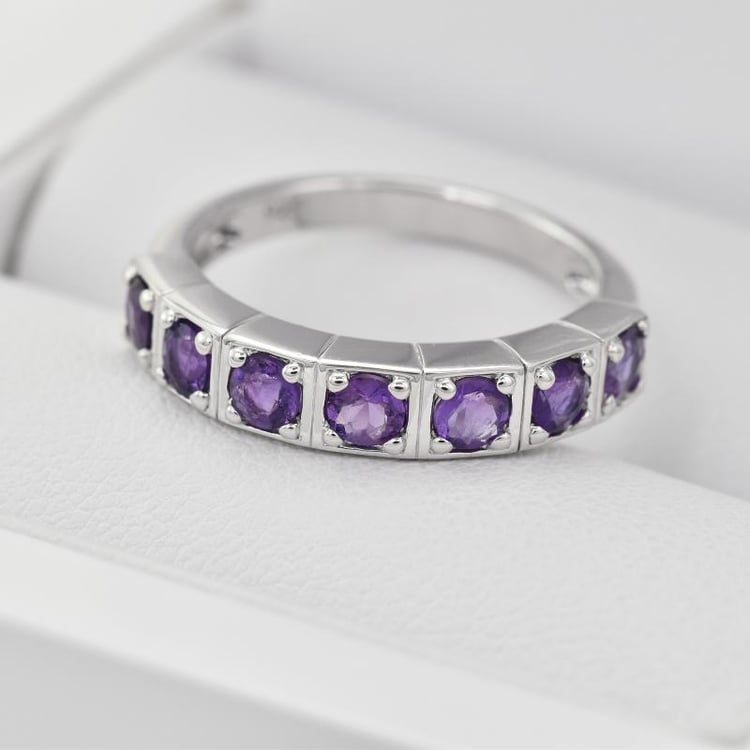 Ametystový eternity prsten 26854