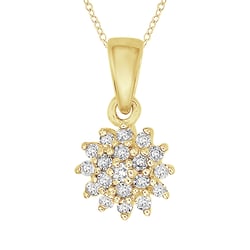 Elegantní přívěsek s diamanty Alger