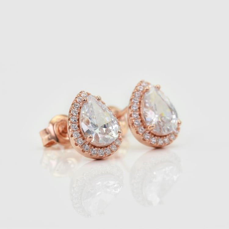 Zirkonové náušnice 18247