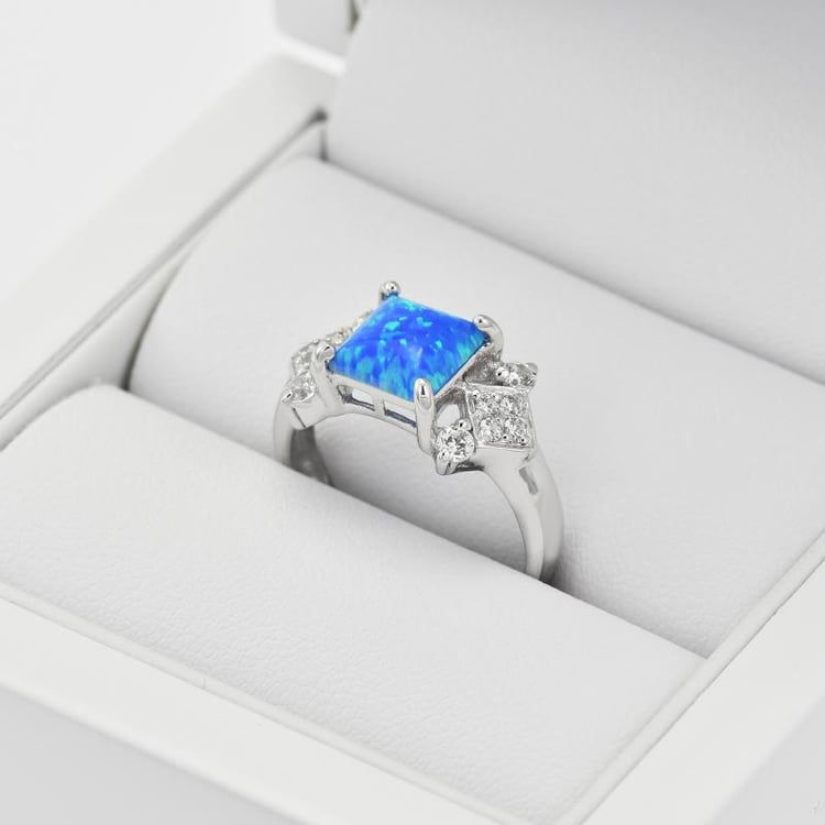 Opálový prsten 27922