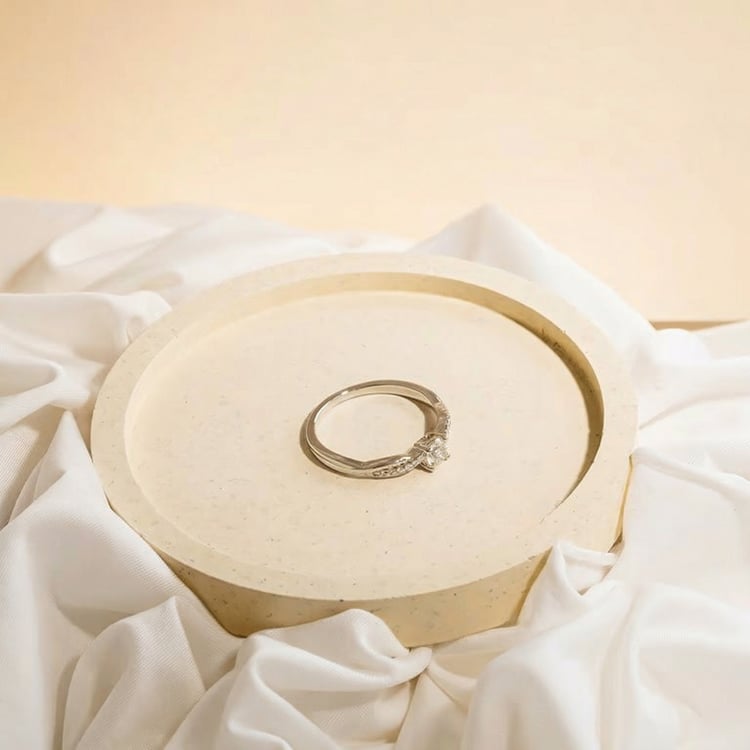 Zásnubní prsten ze zlata s 0.3ct IGI certifikovaným diamantem Aliye 166512