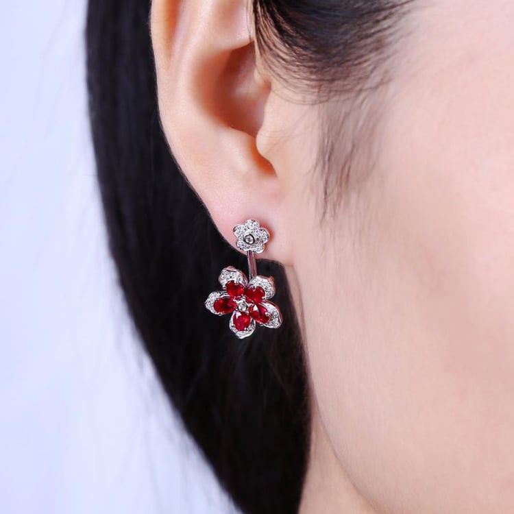 Náušnice s diamanty 16286