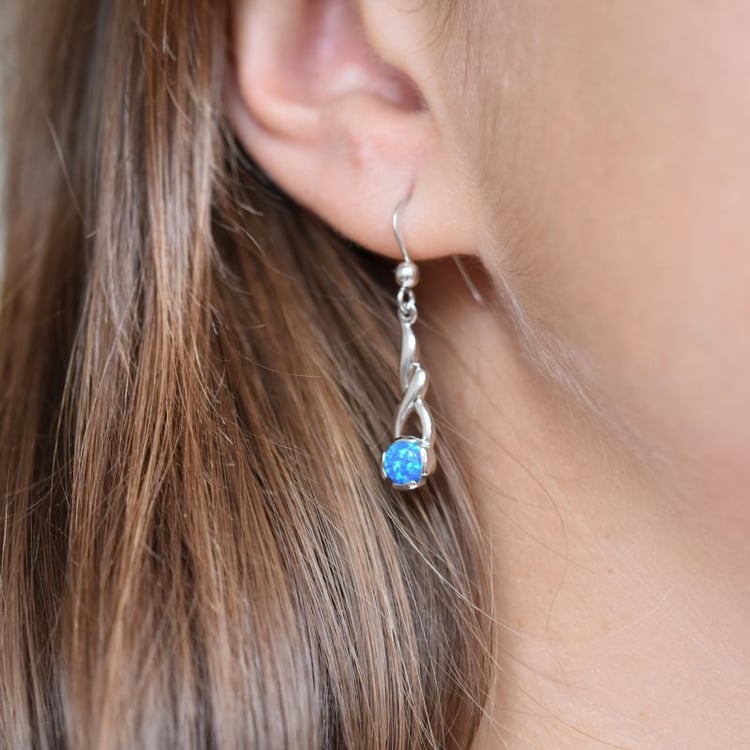 Opálové náušnice 17847