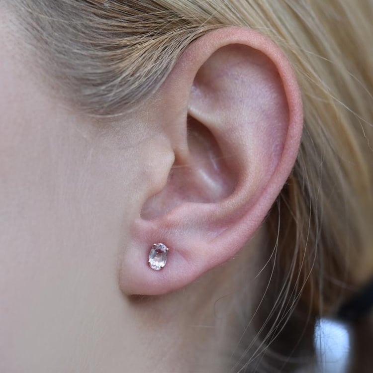 Náušnice s morganity 21983