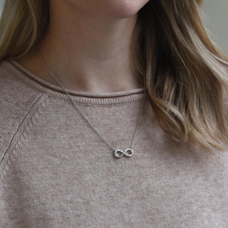  Zlatý diamantový náhrdelník 2714