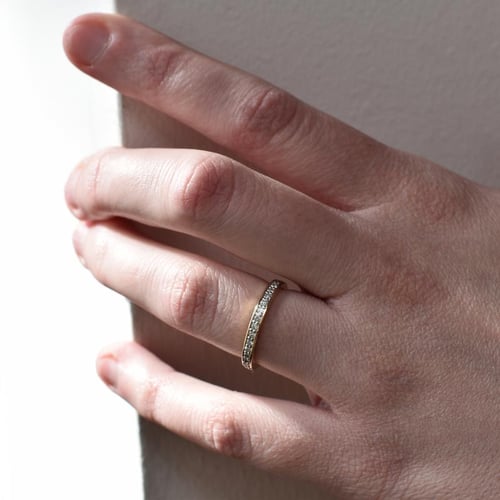 Eternity prsten s 1.25mm diamanty Mewya