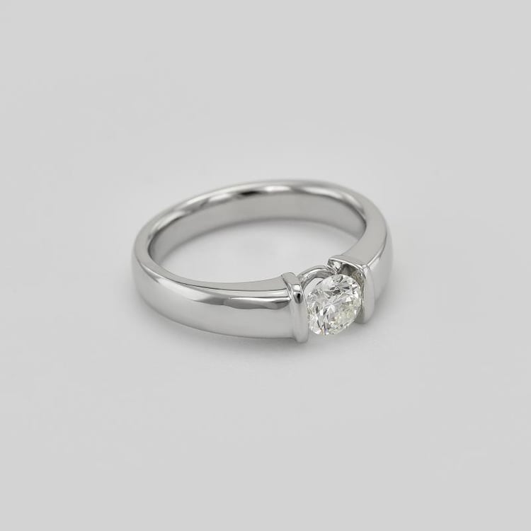 Diamantový platinový prsten 21785