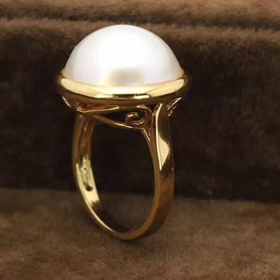 Prsten s perlou 13204