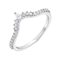 Vykrojený eternity prsten s diamanty Phineas