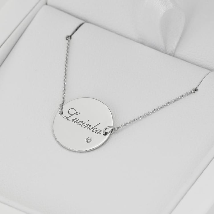 Platinový náramek 70536