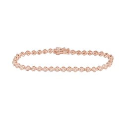 Náramek s třpytivými diamanty Jago