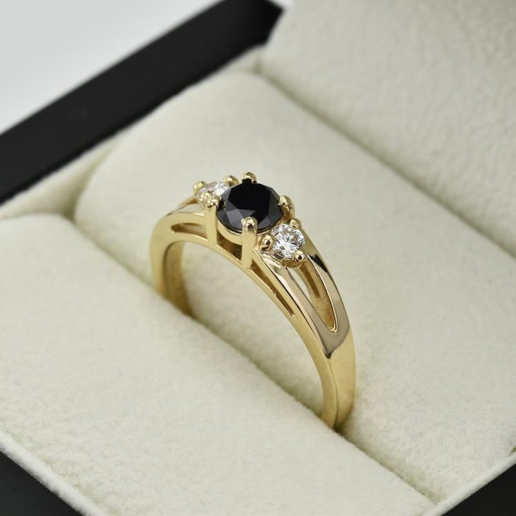 Prsten s diamanty 30099