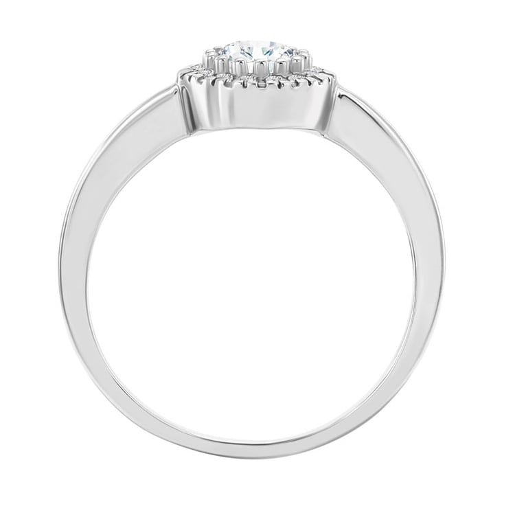 Diamantový zásnubní prsten 17357